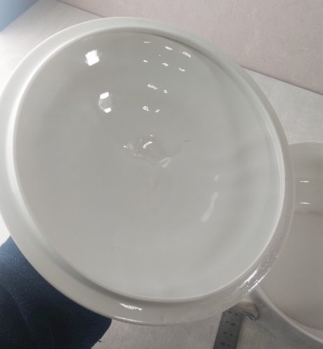 Ancienne soupière / légumier, décor Vieux Luxembourg, céramique Villeroy & Boch ^