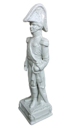 Ancienne statuette porcelaine Saxe Scheibe AlsbachGénéralBertrant Napoléon