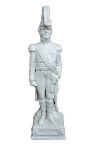 Ancienne statuette porcelaine Saxe Scheibe AlsbachGénéralBertrant Napoléon