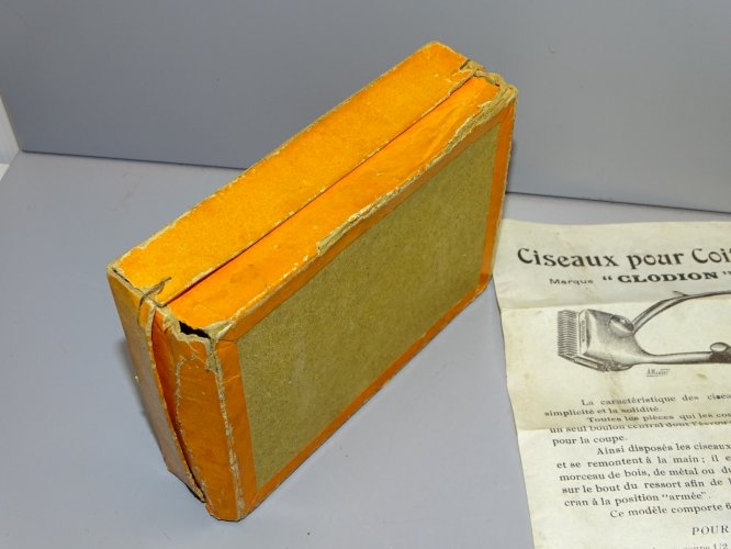 -ANCIENNE TONDEUSE CLODION 00 DENTURE FINE BARIQUAND & MARRE COLLECTION   D