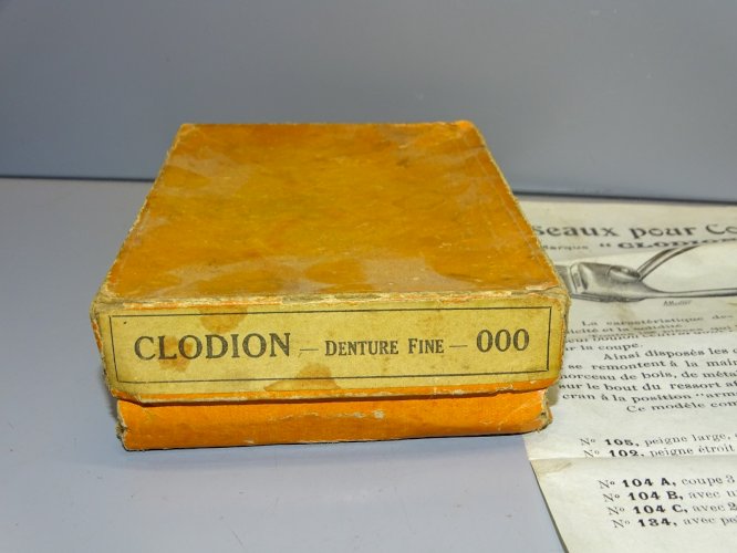 -ANCIENNE TONDEUSE CLODION 00 DENTURE FINE BARIQUAND & MARRE COLLECTION   D