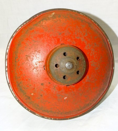 -ANCIENNE TOUPIE JOUET ANCIEN EN TÔLE PEINTE ANNEES 40/50 SORTIE DE GRENIER   D