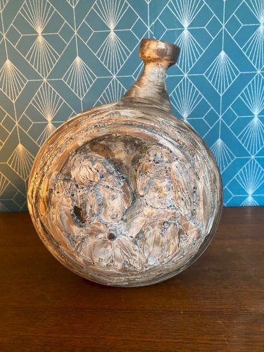 Ancienne verseuse, ou bouteille, école Italienne Romacréa, des années 60.