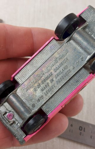Ancienne voiture, Dodge Dragster K-22, Matchbox Speed Kings ^