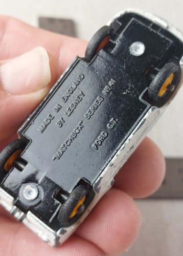 Ancienne voiture, Ford GT Matchbox Lesney, n° 41