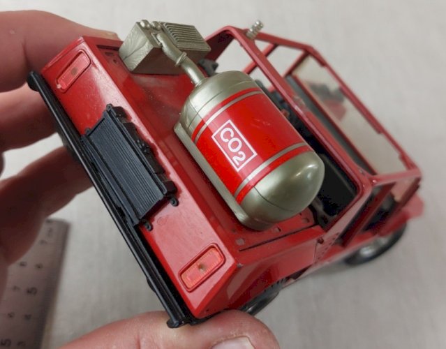 Ancienne voiture, Lamborghini Cheetah pompiers, Burago 1:24 ^