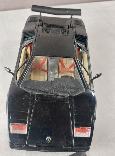 Ancienne voiture Lamborghini Countach 1988, Burago, 1/18