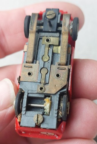 Ancienne voiture pour circuit électrique, Ferrari GT, Faller, 4836