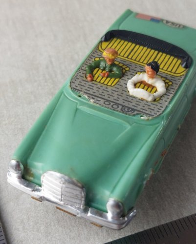 Ancienne voiture pour circuit électrique, Mercedes 300 SE Coupé, Faller, 4801