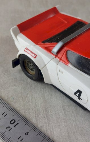 Ancienne voiture pour circuit, Lancia Stratos, Carrera Servo 88402, 1/32 ^