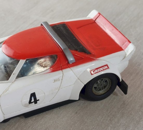 Ancienne voiture pour circuit, Lancia Stratos, Carrera Servo 88402, 1/32 ^