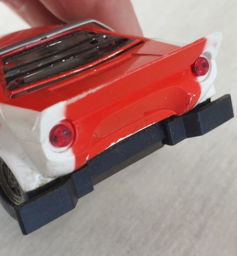 Ancienne voiture pour circuit, Lancia Stratos, Carrera Servo 88402, 1/32 ^