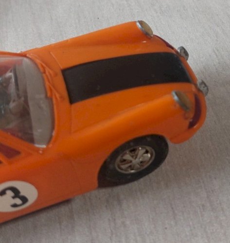 Ancienne voiture pour circuit, Porsche 911 orange, 40412, Carrera Universal 1/32 ^