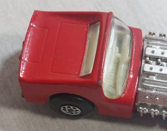 Ancienne voiture, Road Dragster, Matchbox, vintage