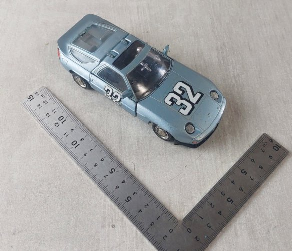 Ancienne voiture / Transformers, Porsche 9285, Popy Spore 1983, vintage