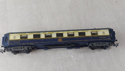 Old passenger car, International Sleeping Car Company, Hornby 7452, HO