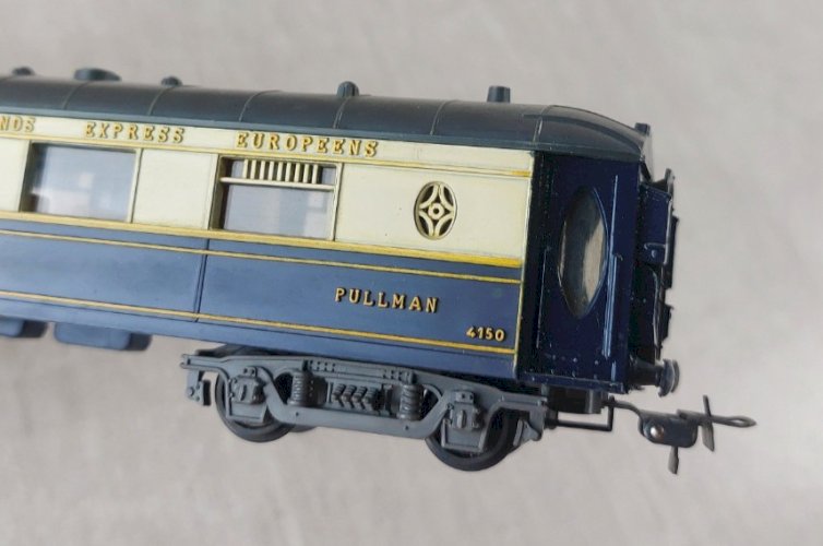 Ancienne voiture voyageur, Compagnie Internationale wagons lits, Hornby 7452, HO