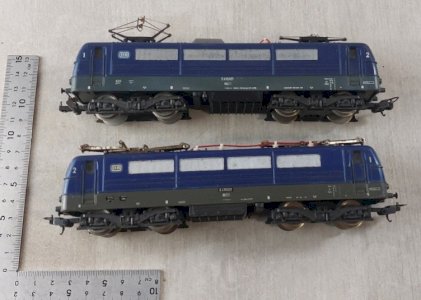 Anciennes locomotives électriques, DB E410 001, Lima, en HO