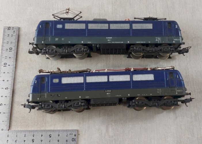 Anciennes locomotives électriques, DB E410 001, Lima, en HO
