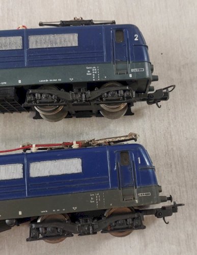 Anciennes locomotives électriques, DB E410 001, Lima, en HO