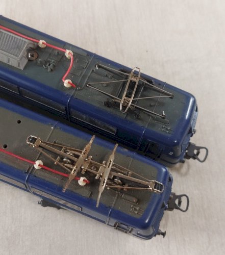 Anciennes locomotives électriques, DB E410 001, Lima, en HO