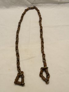 -ANCIENNES MENOTTES CABRIOLET DE GENDARME FRANCE FIN XIXe début XXe COLLECTION D