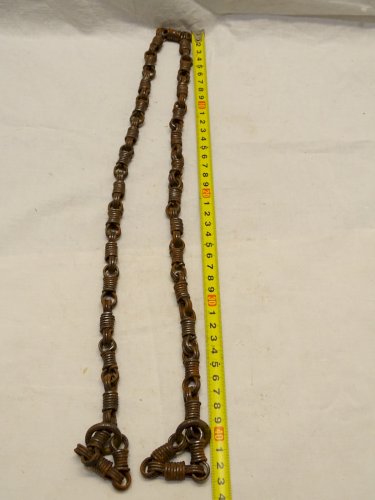 -ANCIENNES MENOTTES CABRIOLET DE GENDARME FRANCE FIN XIXe début XXe COLLECTION D