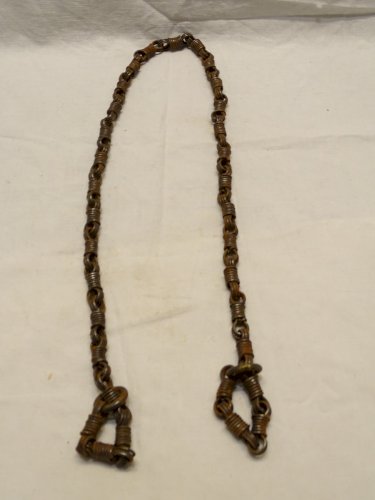 -ANCIENNES MENOTTES CABRIOLET DE GENDARME FRANCE FIN XIXe début XXe COLLECTION D