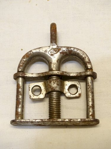 -ANCIENNES MENOTTES POUCETTE DE GENDARME FRANCE XIXe collection vitrine    D