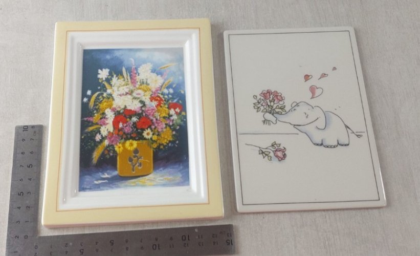 Anciennes plaques / tableaux muraux, Villeroy & Boch Galerie