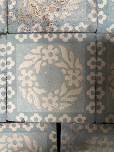 Anciens carreaux de ciment des années 1920