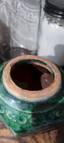 Anciens pots à gingembre chinois 