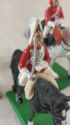 Anciens soldats en métal, soldats de la Reine, Britains