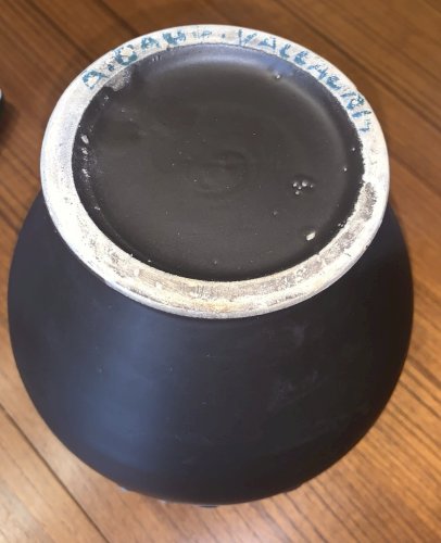 André Baud céramique Vallauris vase moderniste abstrait 1950's