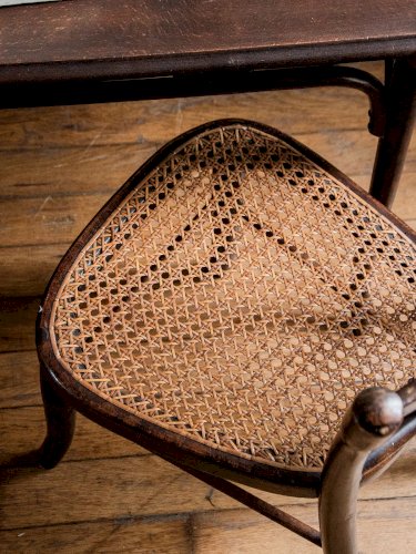 Ange, l'ensemble 1 table et 2 chaises Baumann N°1