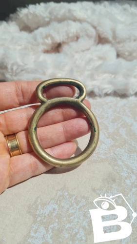 Anneau de licol en laiton