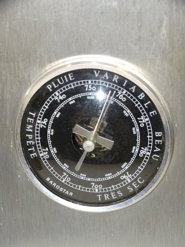 -ANNEES 1970 BAROMETRE THERMOMETRE A AIGUILLES PUBLICITE PASTIS 51 ANISETTE    D