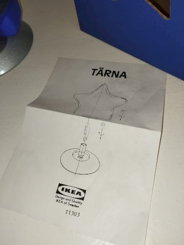 ANNONCE 2 – Lampe TÄRNA IKEA  Avec boîte d’origine
