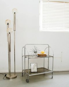 Anouk, the chrome side table N°144
