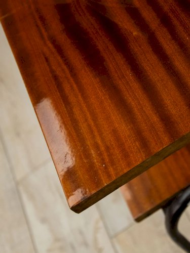 Anouk, la desserte double plateau en bois N°246