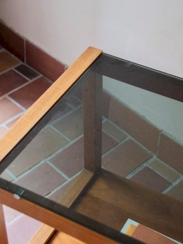 Anouk, la desserte en bois et verre N°200