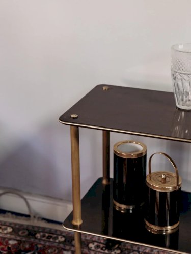 Anouk, la desserte en formica et laiton N°229