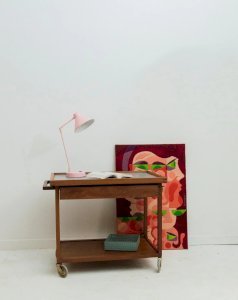 Anouk, the removable teak side table No. 206