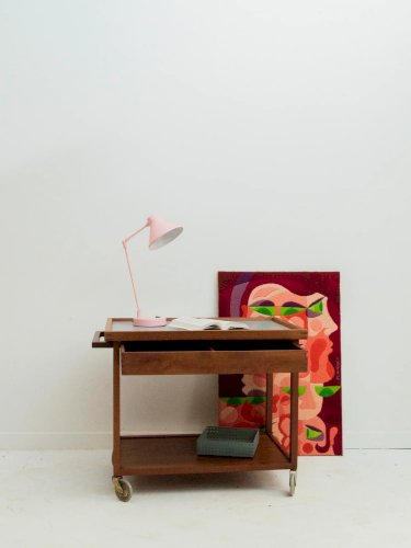 Anouk, la desserte en teck amovible N°206