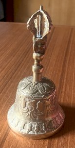 Antique Vintage Buddhist Tibetan Ritual Temple Bell