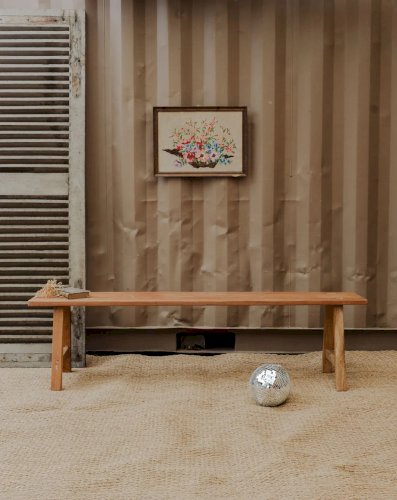 Antoine, le banc de ferme en bois N°317