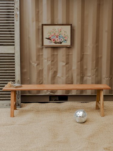 Antoine, le banc de ferme en bois N°317