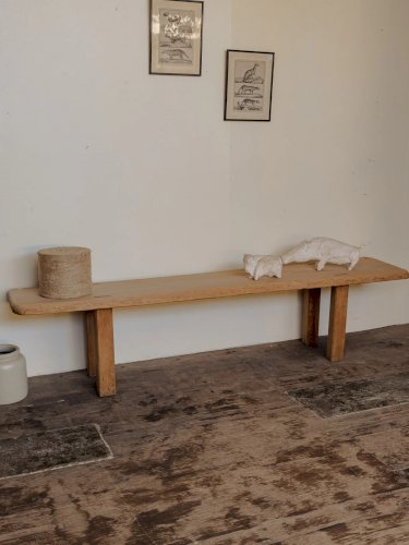 Antoine, le banc de ferme en bois N°329