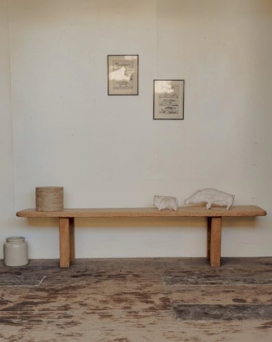 Antoine, le banc de ferme en bois N°329