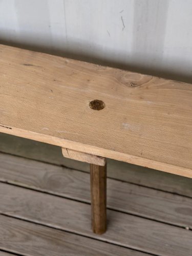 Antoine, le banc en bois N°106